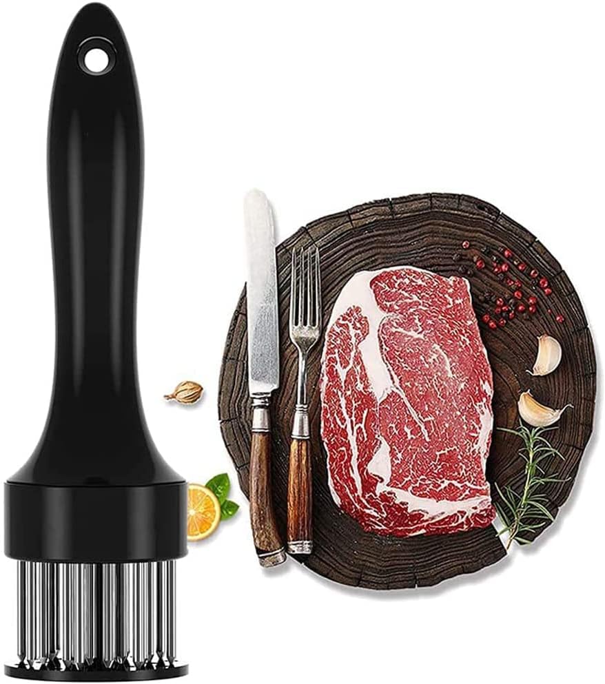 Meat Tenderizer Loose Meat Stainless Steel Needle Eco-Friendly (random color)