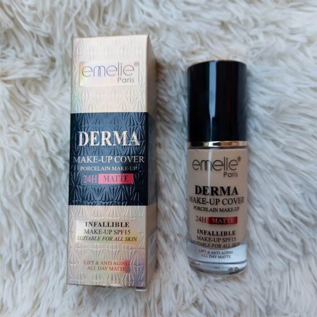 Emelie Derma Make up Cover Foundation 02
