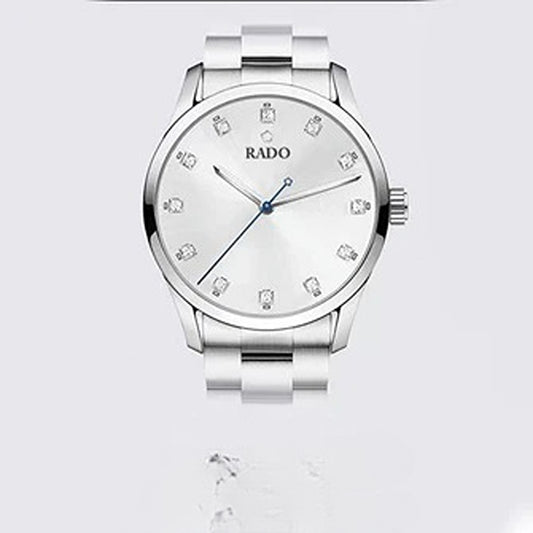 RADO Men’s Formal Wrist Watch With Stainless Steel Chain | Best Quality Rado Watch For Men's - Men's Watches - Wrist Watch For Men - With Random Box