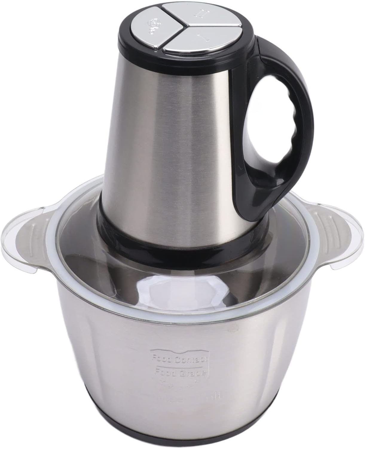 Falari 3L Electric Meat Grinder, Stainless Steel Electric Chopper for Household Use, Automatic Food Processor With 3 Speed for Meat, Vegetables, Fruit and Nuts, Detachable and Washable Rs 3,810