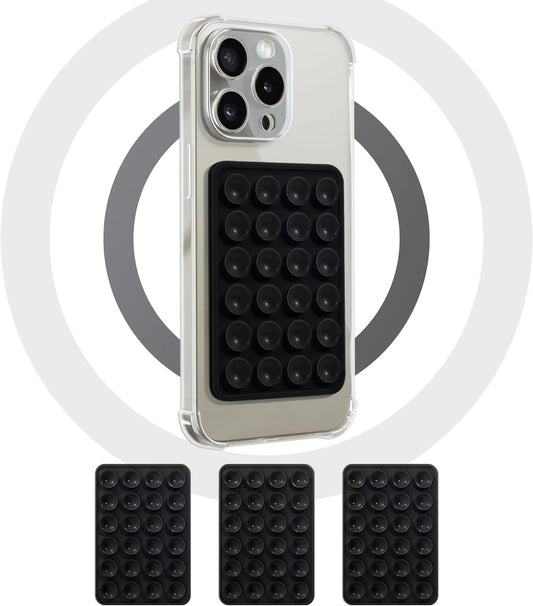 Mobile Bubble Grip | Silicone Suction Both Side Bubble Grip Cup Phone Strong Holder For Hands-Free Use | Universal Mobile Phone Stand (Random Color)